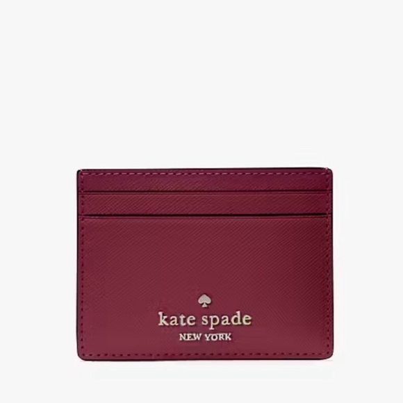 kate spade Handbags - Kate Spade Madison Slim Cardholder Blackberry